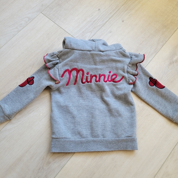 Disney Toddler Girl Bundle 2T-4T - Ariel Skirt and Minnie Mouse Hoodie - Picture 11 of 16